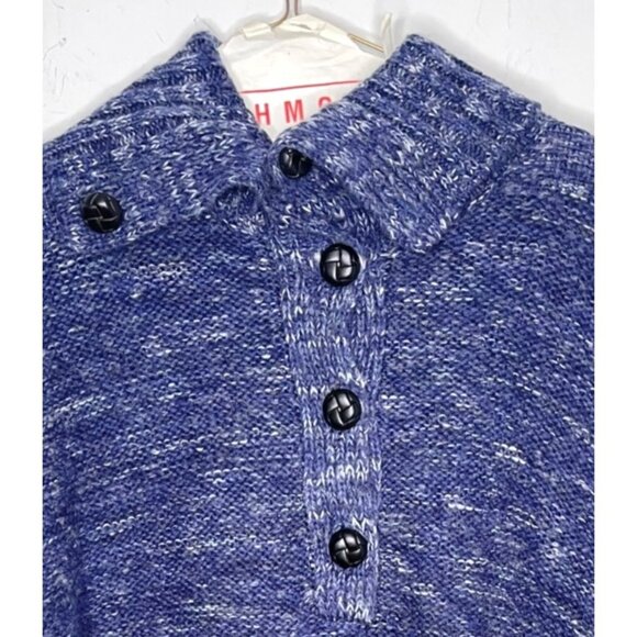 Relativity Wool Blend Tunic Sweater Short Sleeve Size L - Picture 4 of 8